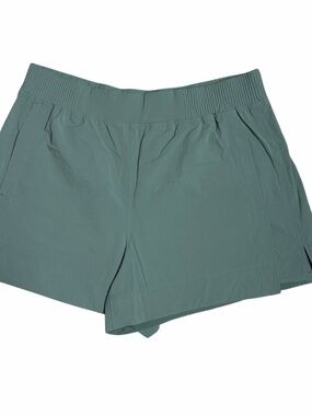 Lululemon Men’s Green Linerless Shorts with Pockets Size XL Workout Gym